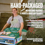 Small Pet Select 3rd Cutting Timothy Hay packaging side profile