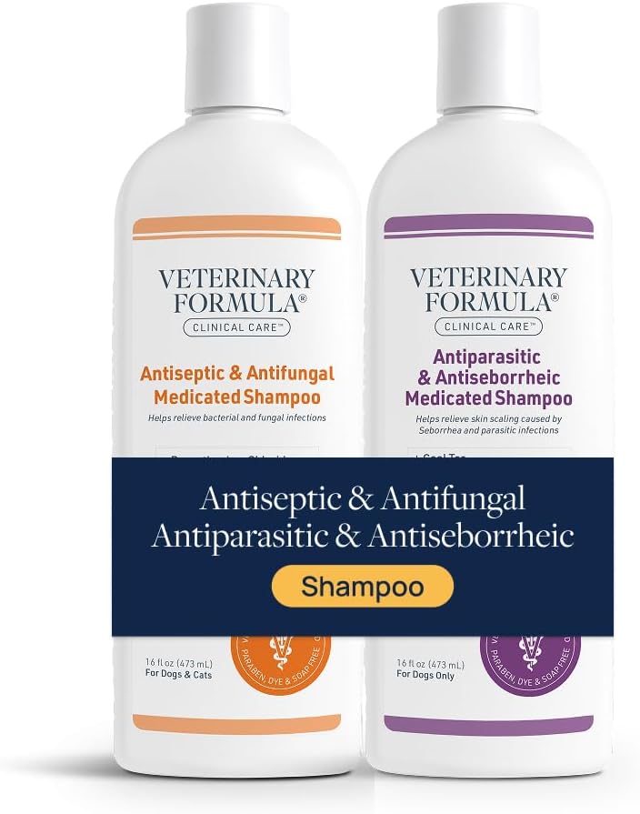 Veterinary Formula Clinical Care - Antiparasitic & Antiseborrheic Medicated Dog Shampoo - Supports Dry, Irritated Skin and Helps Soothe Occasional Itchy Spots - 16 oz - Image 11