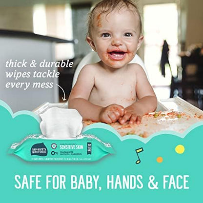 Seventh Generation baby wipes dispensing mechanism