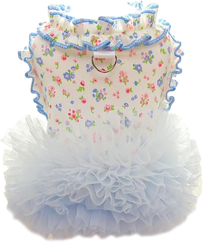 Anelekor dog princess apparel champagne color variant displayed on a flat surface