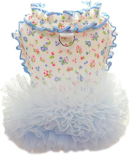 Anelekor dog princess apparel champagne color variant displayed on a flat surface