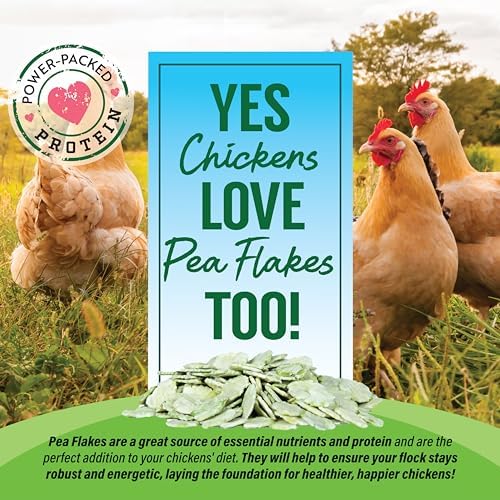 Small Pet Select pea flakes nutritional information label