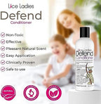 Imported USA lice prevention shampoo and conditioner set for Indian consumers.