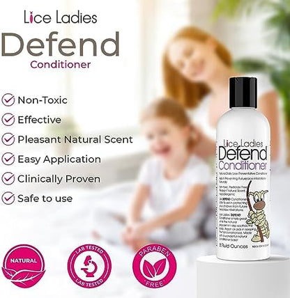 Imported USA lice prevention shampoo and conditioner set for Indian consumers.