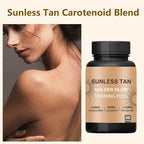 Carotenoid tanning blend capsules nutritional facts panel