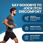 FUNGINIX maximum strength jock itch cream for groin fungal relief.