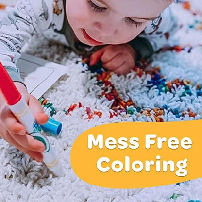 USA imported Crayola kids activity stationery packaging detailing safety information