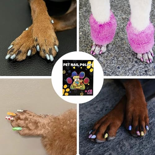 Safe odorless animal claw paint pen set for home pet styling