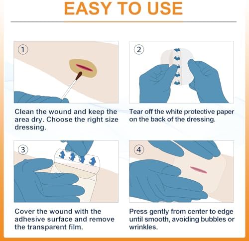 Carbou self adhesive hydrocolloid medical patch thickness preview