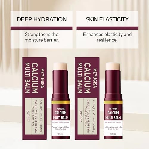 Korean collagen moisturizing core bar stick application on neck and eye wrinkles