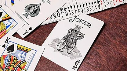 The specialized magic gaff cards included with the green United States Playing Card Company deck.