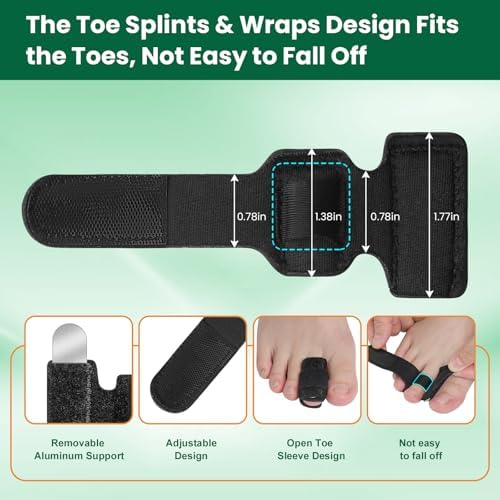 Ceyome hammer toe straightener being worn with athletic shoe