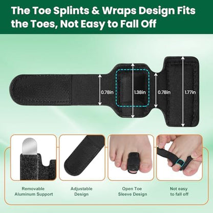 Ceyome hammer toe straightener being worn with athletic shoe