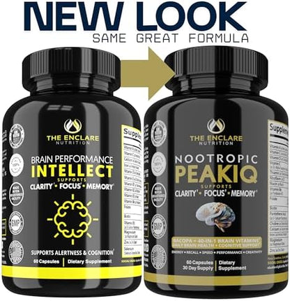 USA imported Rainbow Nutrients cognitive performance booster premium bottle display