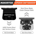 Carbon steel trimmer blade side profile