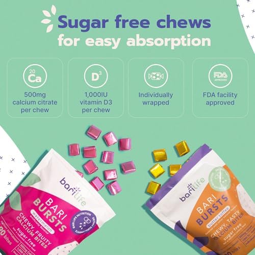 Bari Life bariatric supplement chews texture detail