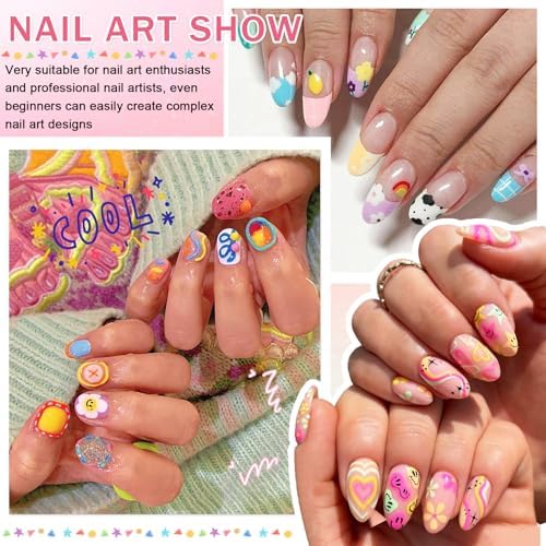 Ionsgako nail art pen ink flow demonstration
