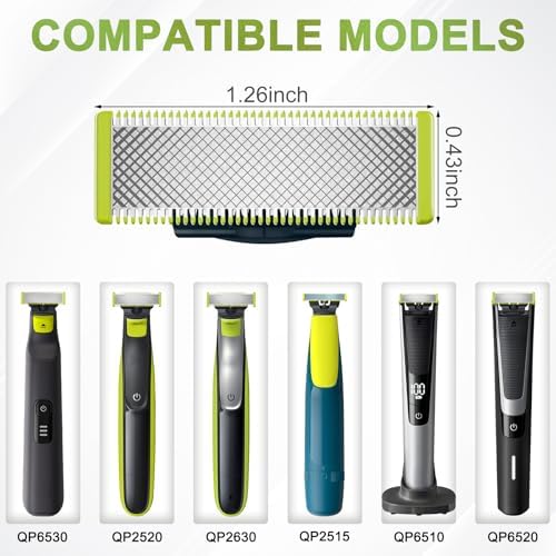 TRESBOUTIQUE adjustable guide comb attachment showing click on connection mechanism