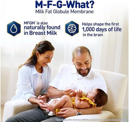 Authentic USA imported Enfamil NeuroPro pre mixed baby milk showing HuMO6 immune blend