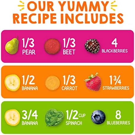 USA imported gluten free and vegan baby food pouches pack of 16 assortment