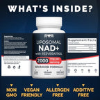 Mom Nutrix liposomal formula dietary supplement bottle side view