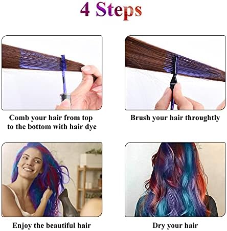 DeMoce hair chalk set packaging showing 8 pieces