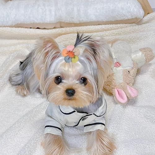 Close up of plush elastic band on Fgisar dog bow