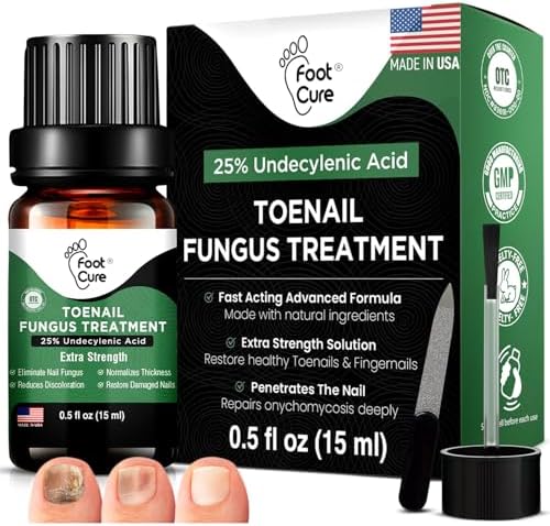 Foot Cure Toenail Fungus Treatment Extra Strength front view restorative nail repair solution
