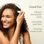 Side profile of Divi hair concealing powder