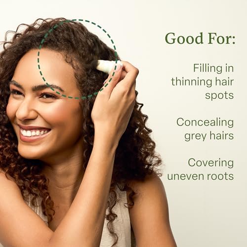 Side profile of Divi hair concealing powder