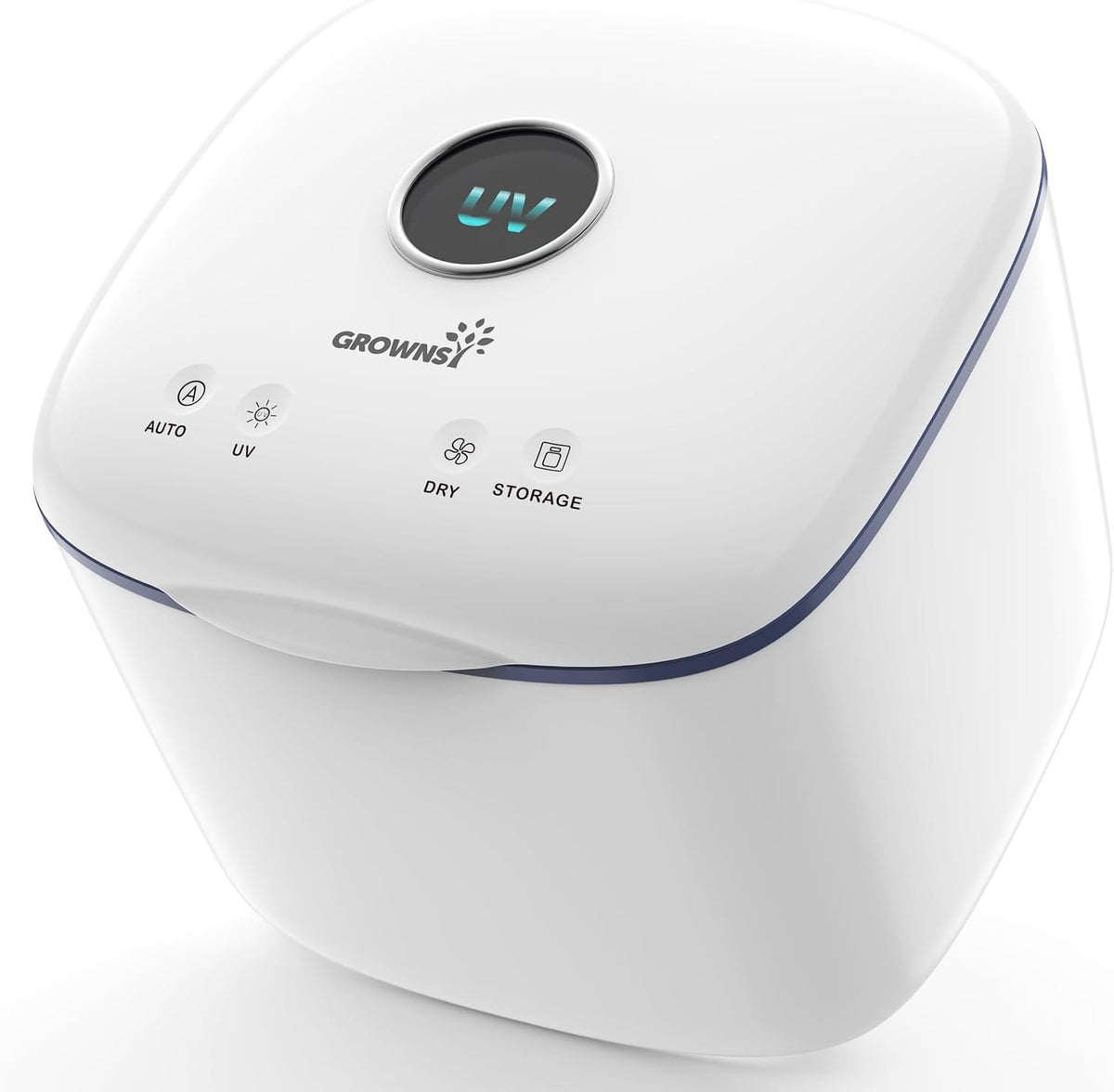 Grownsy 4-in-1 UV sanitizer and dryer front view
