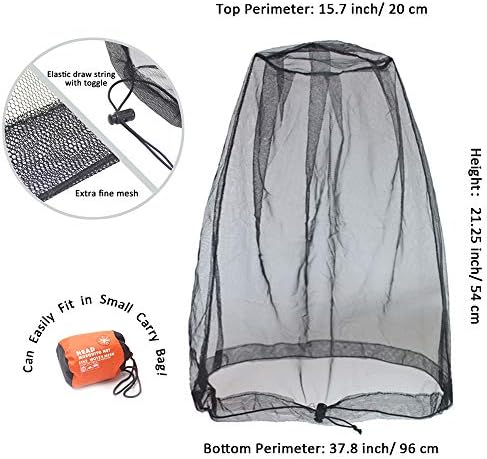 Close up view of fine nylon mesh fabric of Cinvo bug net