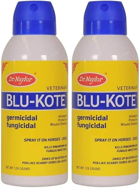Dr. Naylor Blu-Kote Aerosol 128 Gram pack of 2 front view