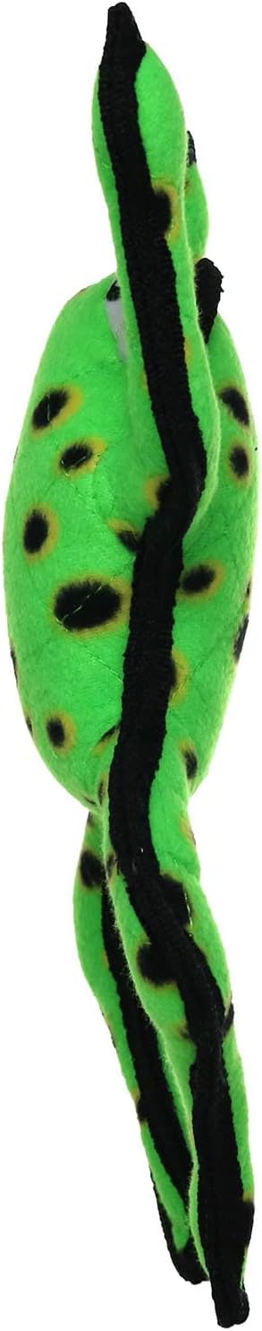 Tuffy 2-pack phrog and squid toys in action during play