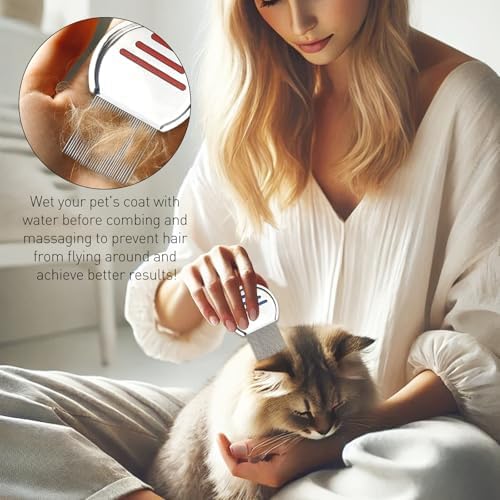 Durable imported metal lice combs for kids and adults personal care.