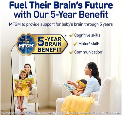 Enfamil NeuroPro milk based liquid formula bottles for cognitive and motor development