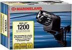 MarineLand Maxi-Jet 1200 Venturi aeration valve and flow control setup