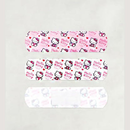 Cute Kitty and Friends bandages featuring assorted Sanrio character prints