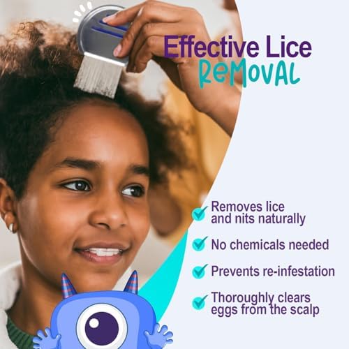 Metal lice comb packaging for hygiene and personal care