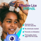 Metal lice comb packaging for hygiene and personal care