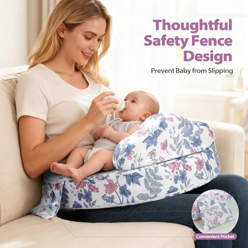 Close up of adjustable waist strap on Acgrow breastfeeding pillow