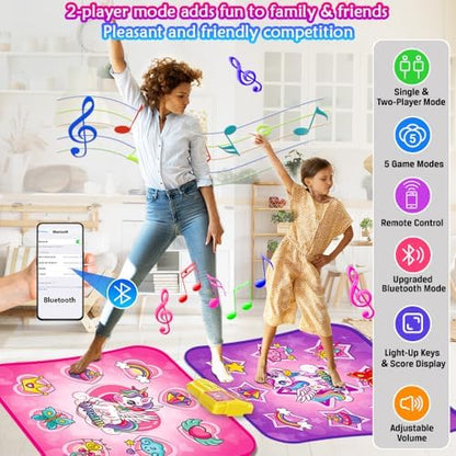 Terramus electronic dance pad with remote control