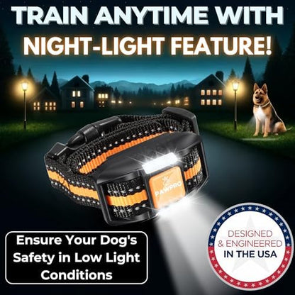 Pawpro training remote showing 124 level digital settings