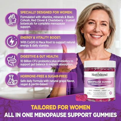 Natisland menopause supplement ingredients list