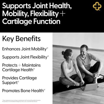 Glucosamine Chondroitin MSM All-in-One Joint Support Supplement Turmeric, Hyaluronic Acid, Boswellia, Ginger Root, Bamboo, BioPerine, Black Pepper, Supports Joint Health & Flexibility 90 Count - Image 5