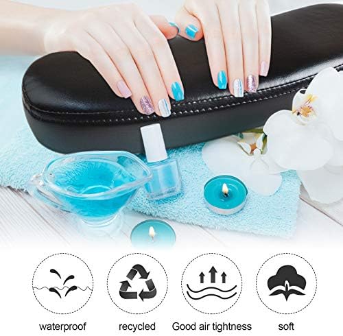 Torokom black arm rest for nail art salon use
