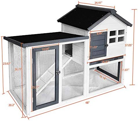 BIRASIL guinea pig cage showing pull-out tray and lower wire run