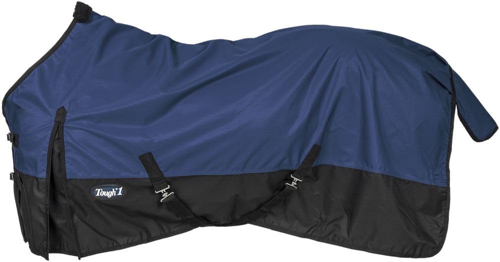 Tough 1 600 Denier Waterproof Horse Sheet inside view displaying the smooth 70 denier lining texture.