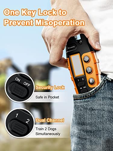 Remote control display showing shock and vibration levels