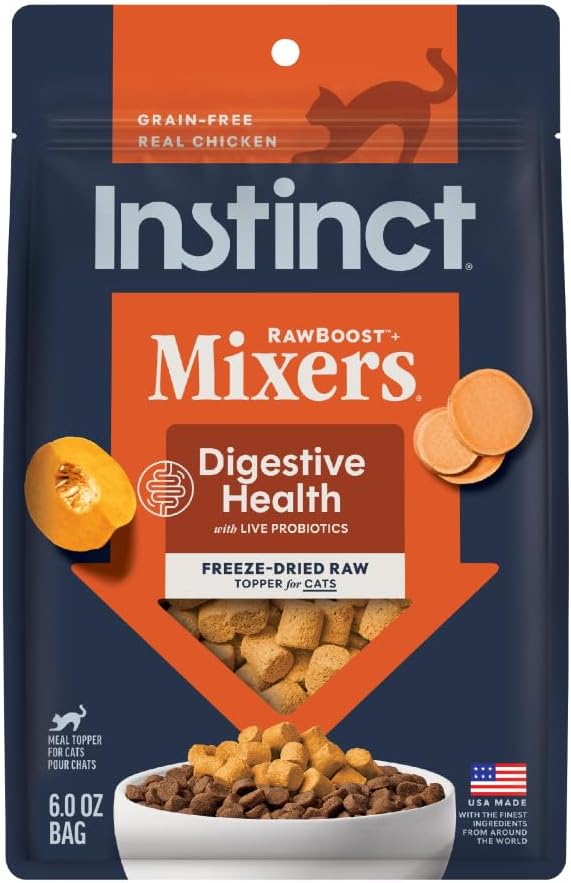 Instinct Raw Boost Mixers Freeze Dried Raw Cat Food Topper, Grain Free Cat Food Topper 6 Ounce (Pack of 1) - Image 10